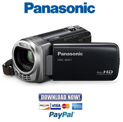Product picture Panasonic HDC-SDX1 Service Manual & Repair Guide