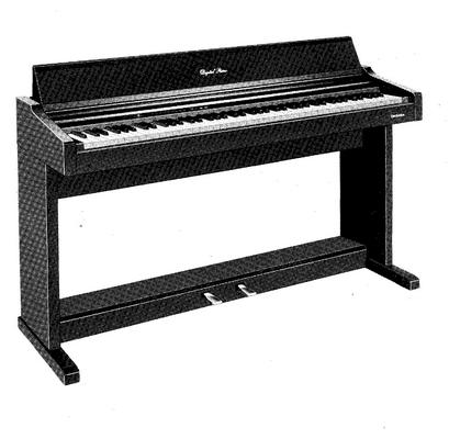 Product picture Panasonic SX-PX20 PCM Digital Piano Service Manual 