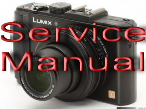 Product picture Panasonic Lumix DMC-LX7 Series Service Manual Repair Guide