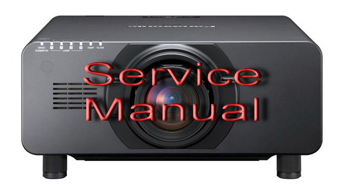 Product picture Panasonic  PT-DZ21 Service Manual 